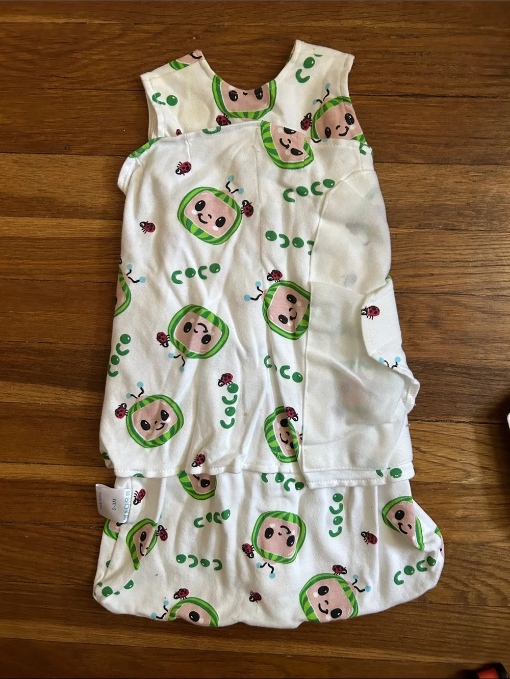 Ftikvo CoComelon Cotton Sleep Sack Swaddle 0-3M